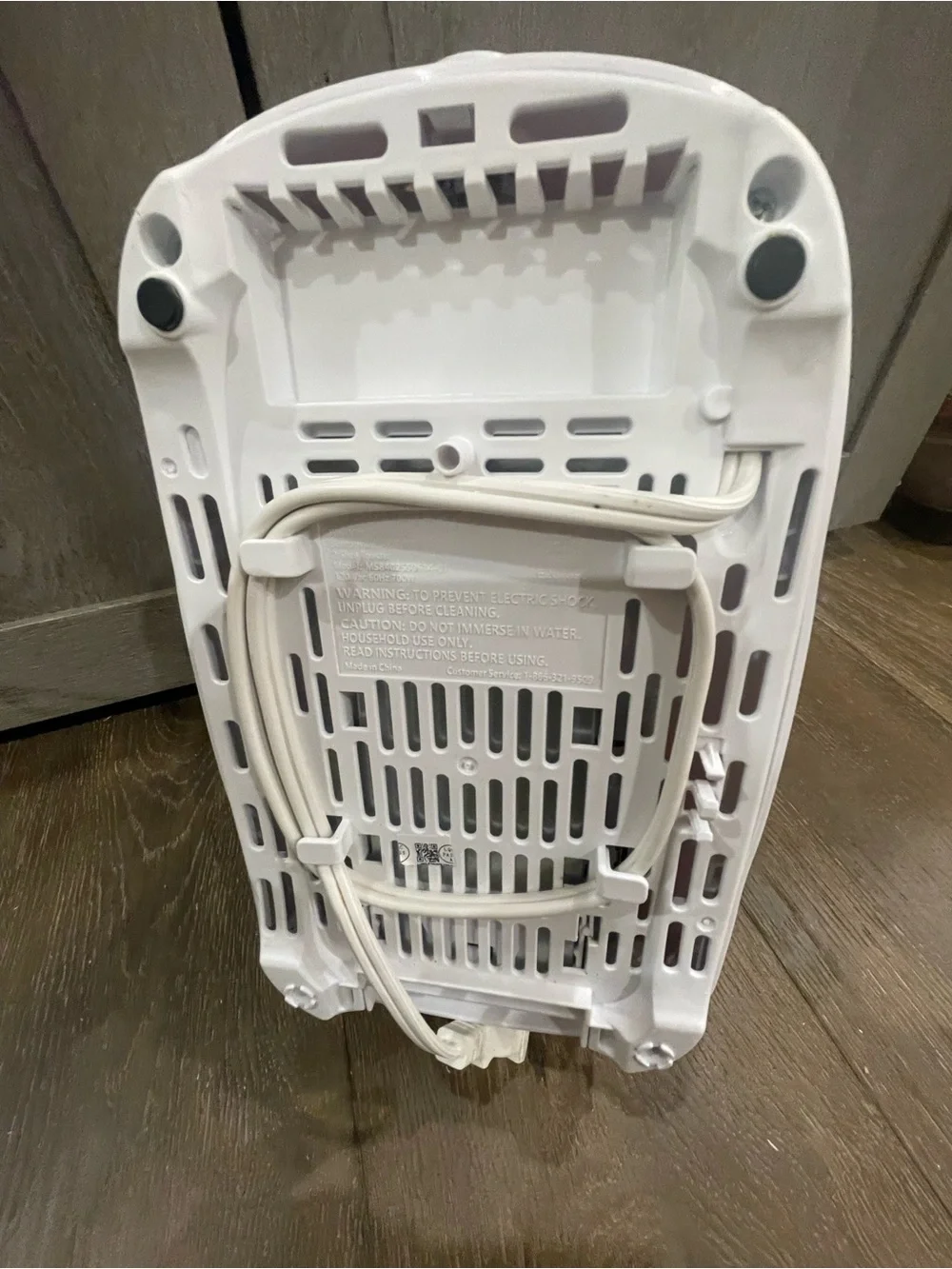 White 2-Slice Toaster with Adjustable Browning Control -